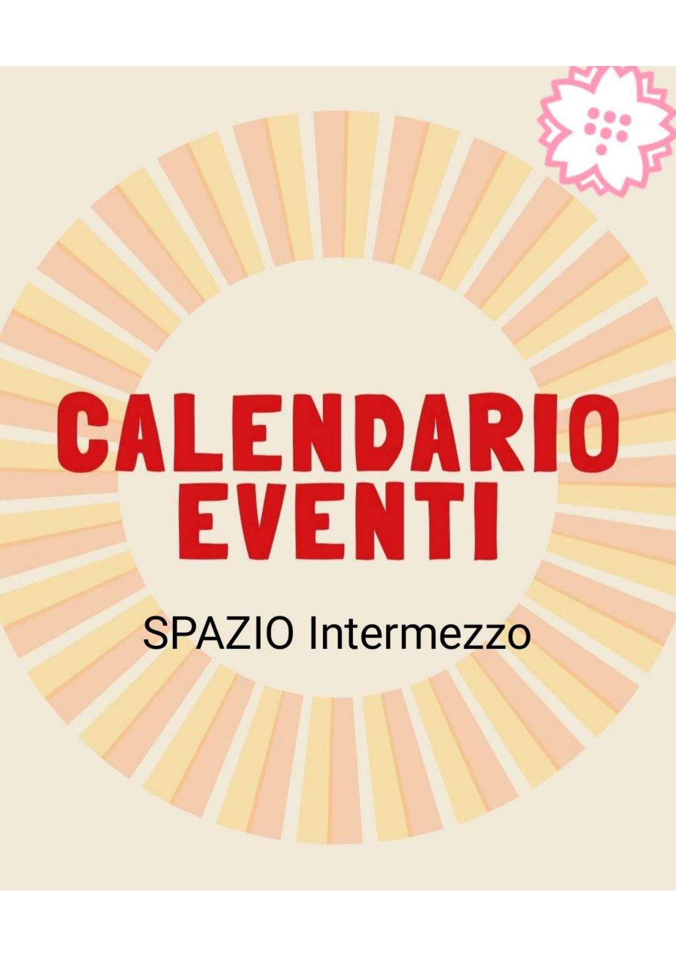 Calendario eventi Spazio Intermezzo della Festa de l'Unità 2026